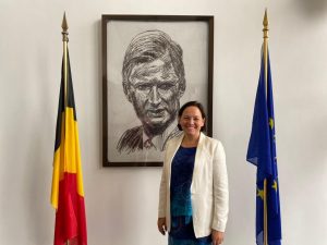L’ambassadrice Belge appelle la RDC à Porter Rwanda Plainte devant la Cour Internationale de Justice