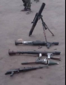 Beni : Des armes Cachées Appartenant à un Chef ADF Découvert à Karwamba