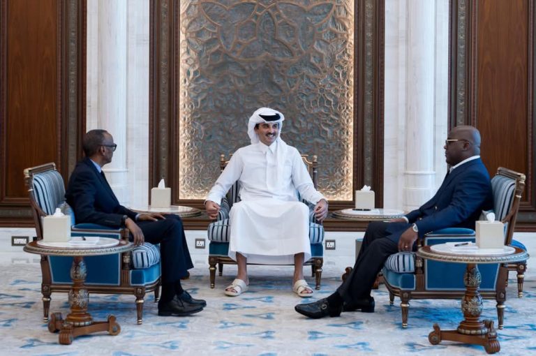 Tête à tête ce mardi 18 mars entre Félix Tshisekedi de la RDC et Paul Kagame du Rwanda à DOHA sous la médiation de L’émir du Qatar .