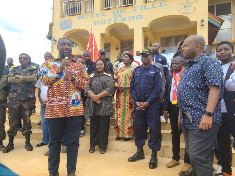 Insécurité dans l’Est de la RDC : « Soyez patients, nous continuons à bousculer les institutions pour la paix (hon Patrick Munyomo aux déplacés)