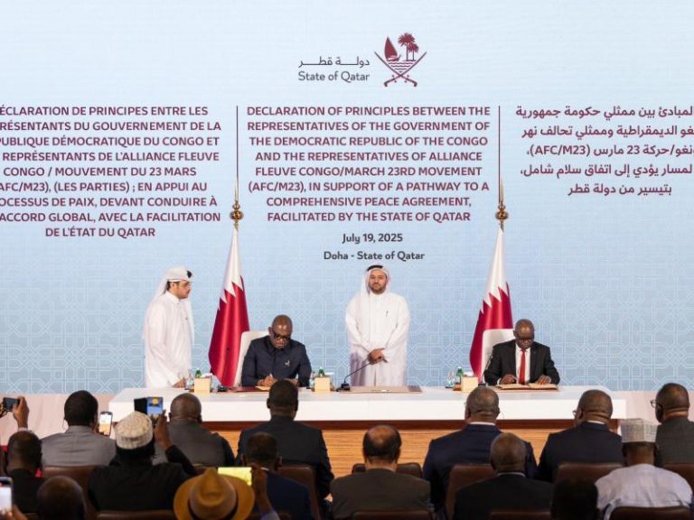 RDC-Le Gouvernement salue l’accord de Doha : « Un pas décisif vers une paix durable dans l’Est du pays »