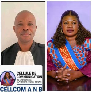 Kasaï : L’honorable Alphonsine Nkuna félicite le nouveau Bâtonnier