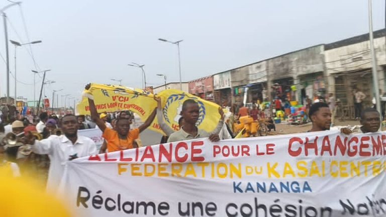 Kananga : Marche de l’opposition violemment dispersée par la police