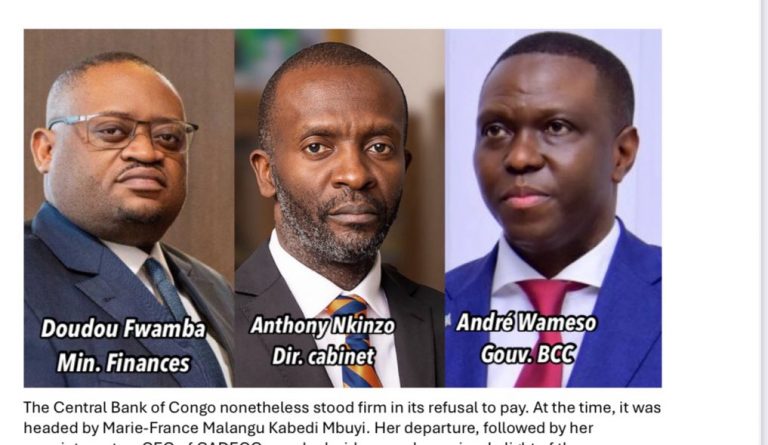 Dossier PayServices : le Gouvernement congolais dément tout engagement financier et rejette les accusations.