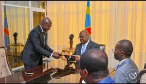 RDC–Angola : Félix Tshisekedi reçoit l’émissaire du Président João Lourenço à Kinshasa