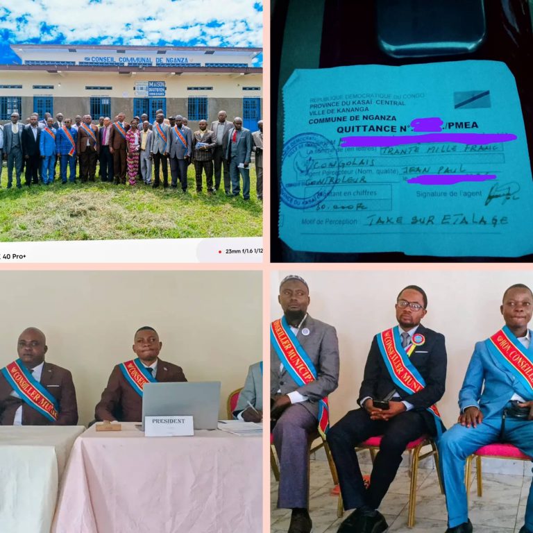 Kananga: Le Conseil communal de NGANZA dénonce la majoration des taxes dans les marchés de Nganza