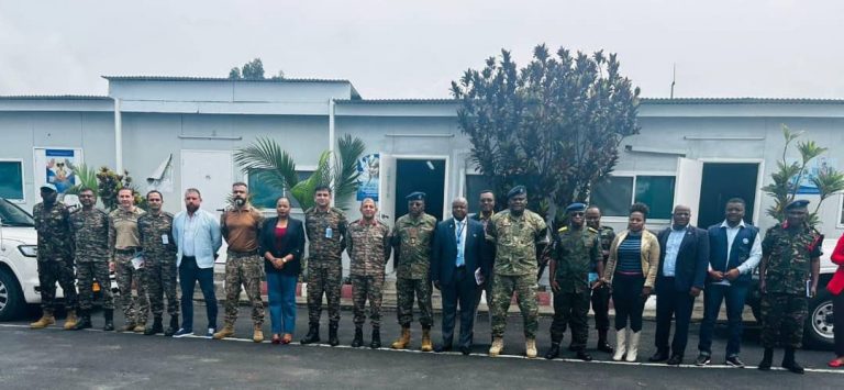 La monusco reçoit le mécanisme conjoint élargi de vérification plus à Goma