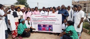 Kasaï : Les agents de la DPS en sit-in au Gouvernorat pour réclamer 7 mois d’arriérés