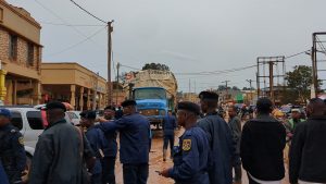 Butembo : La police lance une opération contre les embouteillages et l’insalubrité