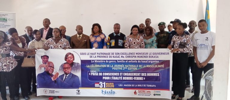 Tshikapa : La masculinité positive prend racine