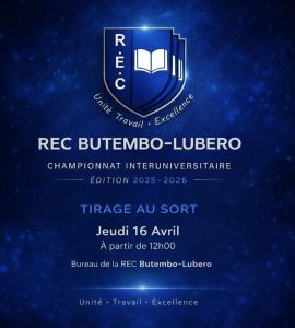 Nord-Kivu : Après plus de cinq saisons d’interruption, le championnat interuniversitaire de football renaît à Butembo-Lubero