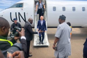 RDC : James Swan en première mission à Beni pour évaluer la sécurité