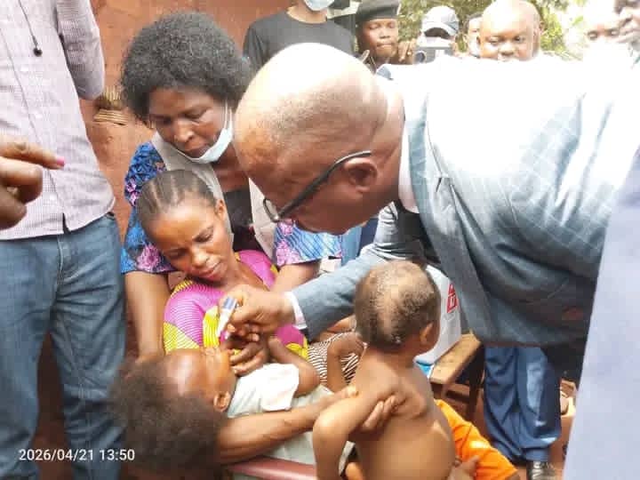 Kasaï : Plus d&rsquo;un million d&rsquo;enfants ciblés par la campagne de vaccination contre la poliomyélite