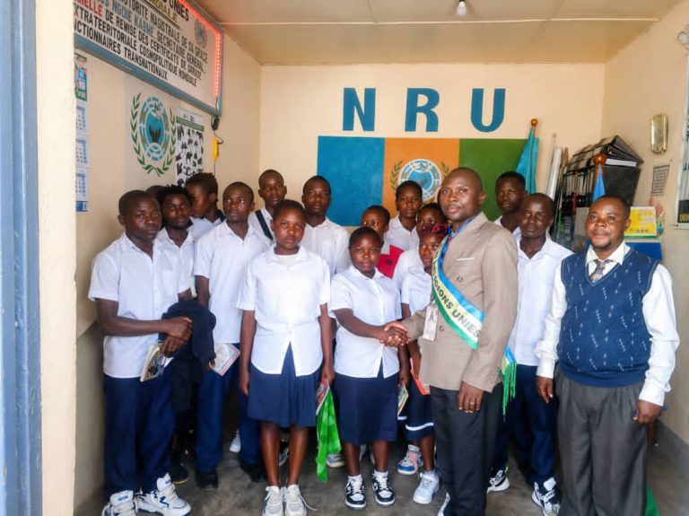 Bunia : La NRU ouvre ses portes aux élèves pour une visite éducative