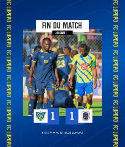 Linafoot/ play-offs : Lupopo freiné d’entrée par Les Aigles