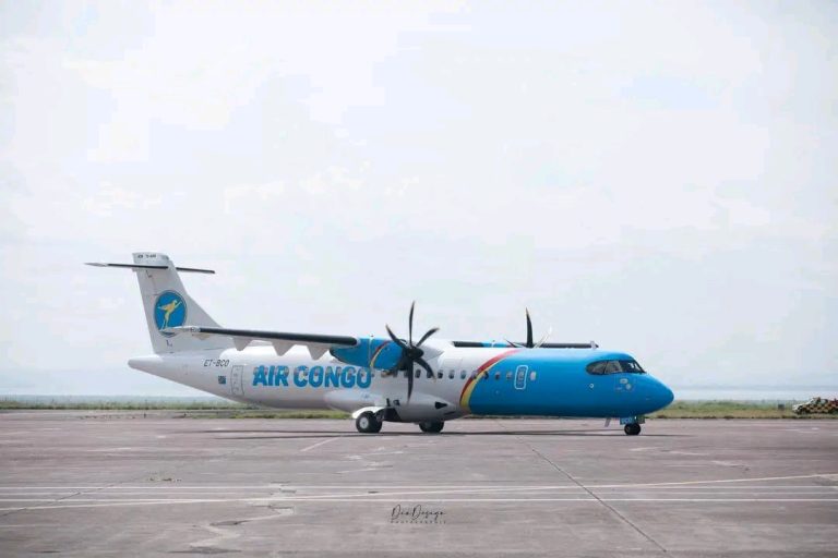 RDC : Air Congo renforce sa flotte avec un quatrième avion pour dynamiser les vols domestiques