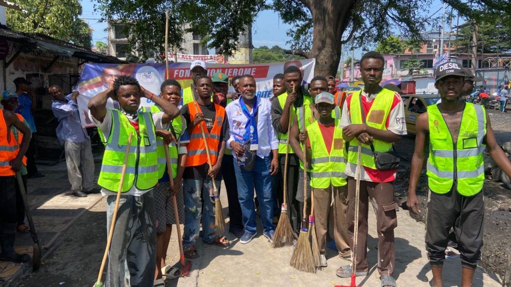 Kinshasa : la Fondation Jérôme Kusangay mobilise contre l’insalubrité à Kinshasa
