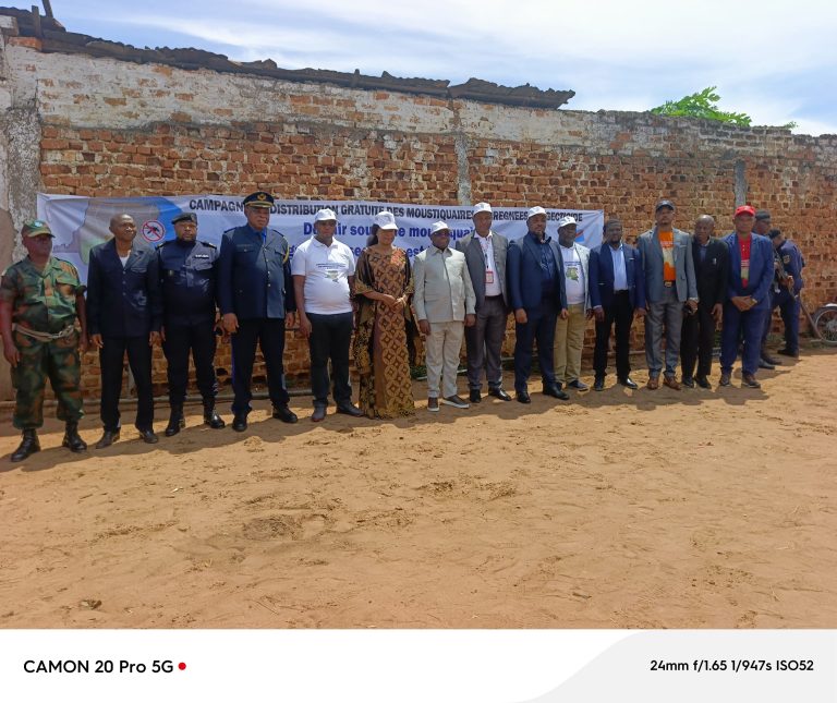 Kasaï : lancement de la distribution gratuite des moustiquaires imprégnées à Tshikapa