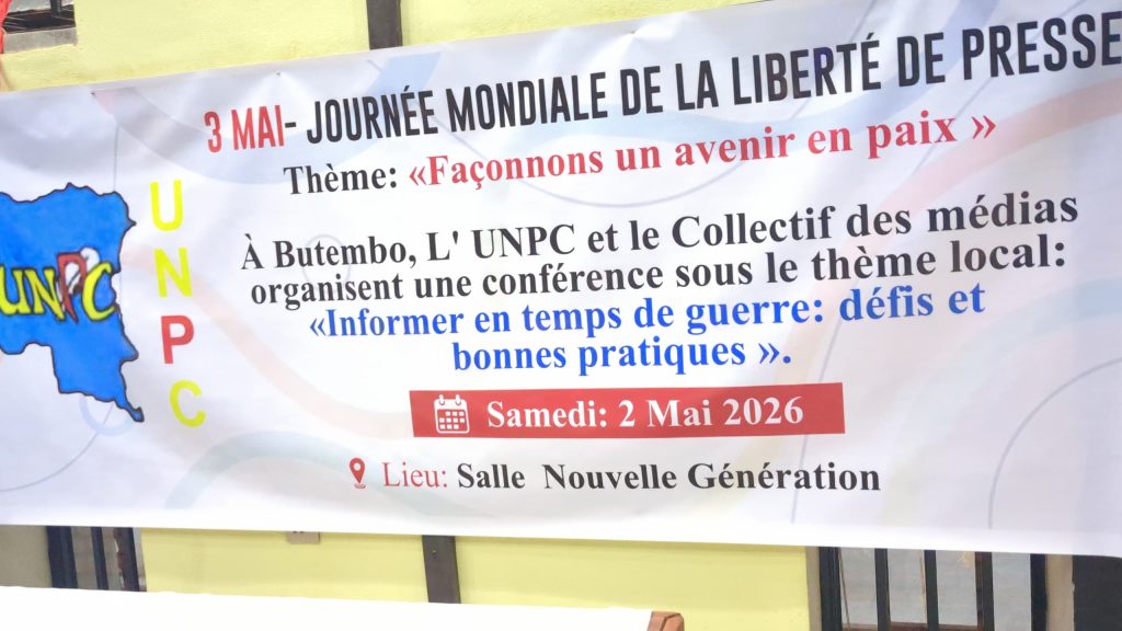 Butembo : la NSCC rend hommage aux journalistes dans un contexte de guerre