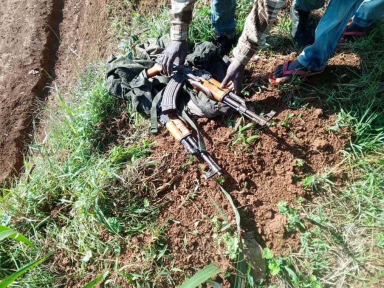 Lubero : Des armes abandonnées découvertes à Kimbulu, dans une zone sous tension
