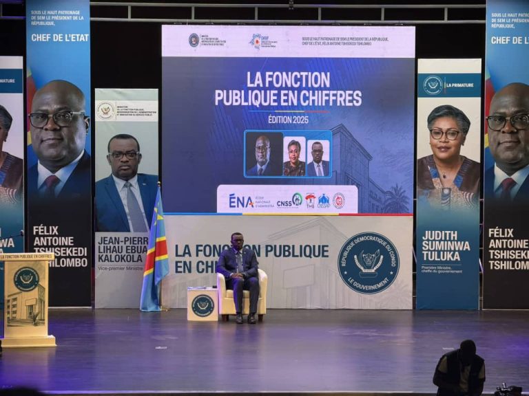 Fonction publique : plus de 549 000 agents certifiés réguliers en RDC, Kinshasa en tête