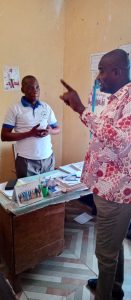 Tshikapa : Le maire adjoint Jean Pierre Ntumba Kashala inspecte les bureaux urbains