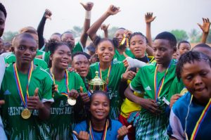 Kasaï occidental : l’AS Sainte Marie sacrée championne du championnat provincial de football féminin