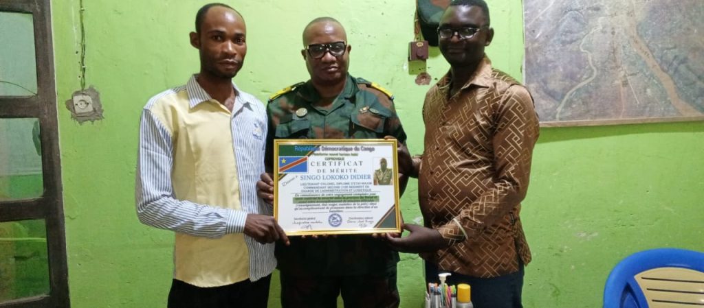 Kasaï : un officier distingué pour son engagement exemplaire