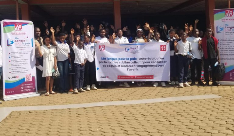 Beni : Le Club RFI-RDC clôture le projet « Ma langue pour la paix » par une évaluation participative
