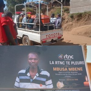 Nord-Kivu : le journaliste Mbusa Mbene de la RTNC inhumé à Manguredjipa