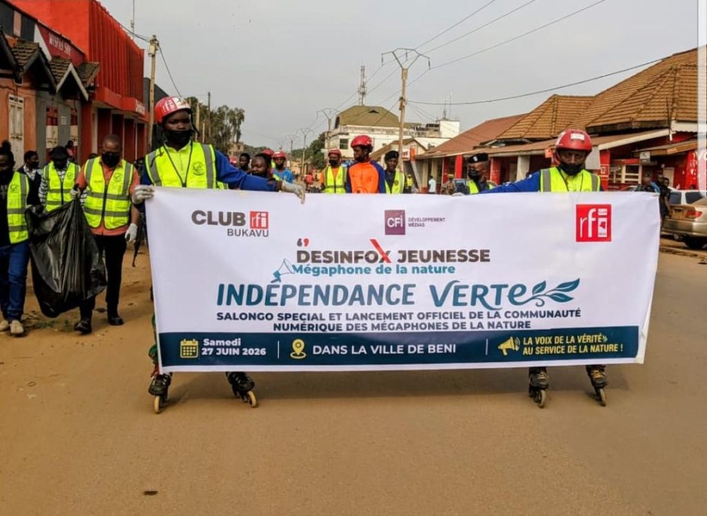 Nord-Kivu : À Beni, le Club RFI RDC dans un salongo motivateur pour l&rsquo;assainissement de la ville