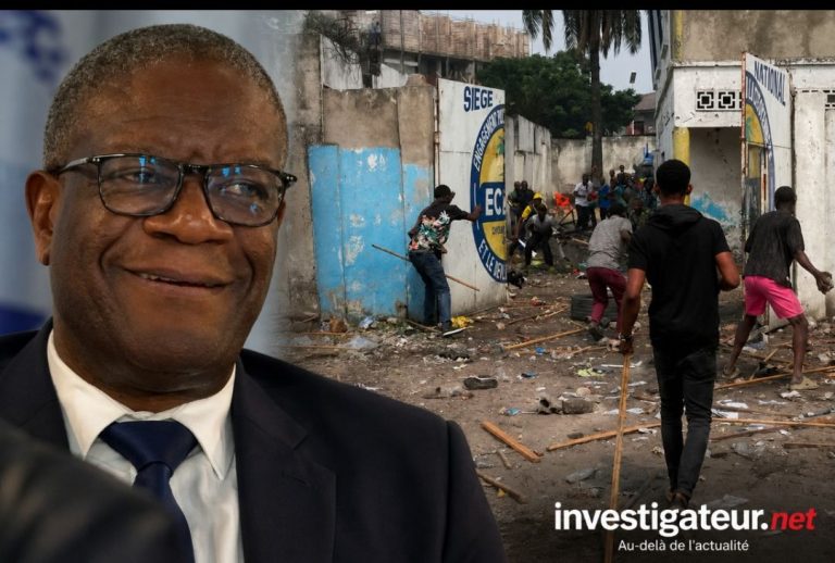 RDC : Denis Mukwege condamne la répression du sit-in de l’opposition et dénonce une « dérive dictatoriale »