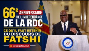 66ᵉ anniversaire de l’indépendance de la RDC, Ce qu&rsquo;il faut retenir du discours de Félix Tshisekedi
