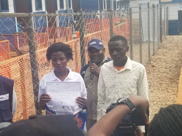 Nord-Kivu : Une Patiente guérie d&rsquo;Ebola réintègre sa communauté à Beni
