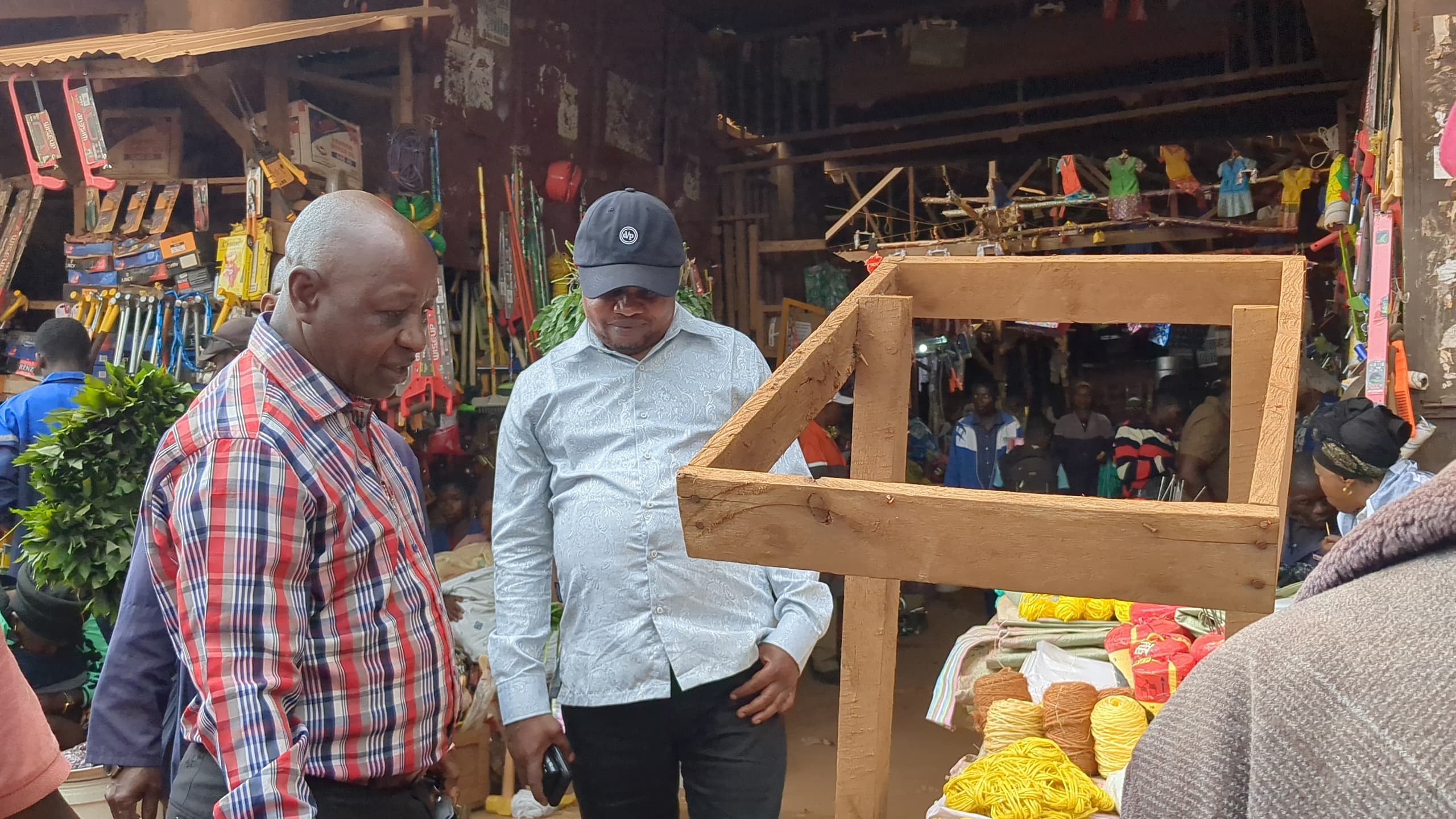 Butembo : Les dispositifs d&rsquo;hygiène du marché central inspectés pour renforcer la prévention contre Ebola