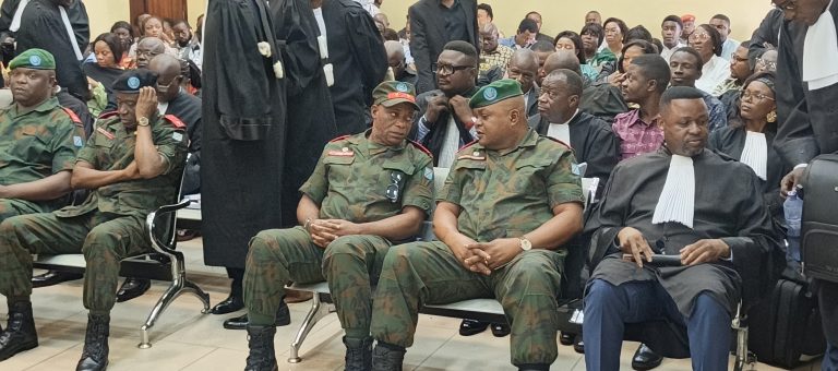 RDC : La défense conteste la compétence de la Haute Cour militaire dans le procès des généraux