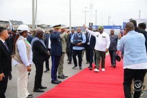 Kinshasa : Félix Tshisekedi lance les travaux du nouveau boulevard Docteur Étienne Tshisekedi
