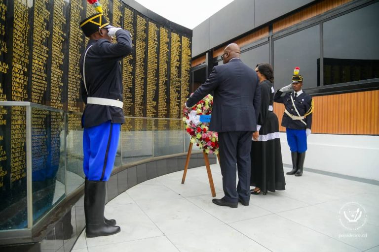 RDC : Au Mémorial du GENOCOST, Félix Tshisekedi réaffirme l&rsquo;impératif de mémoire, de justice et de réparations