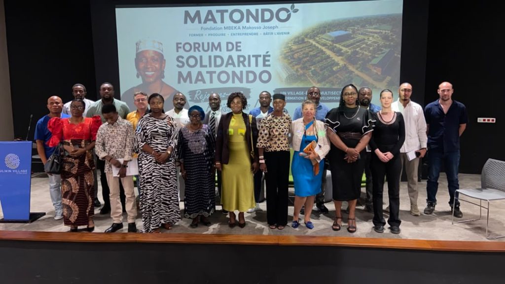 Forum de solidarité MATONDO : la Fondation Mbeka Makoso Joseph mobilise autour de la formation et du développement communautaire