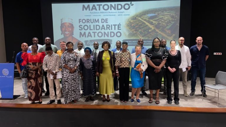 Forum de solidarité MATONDO : la Fondation Mbeka Makoso Joseph mobilise autour de la formation et du développement communautaire